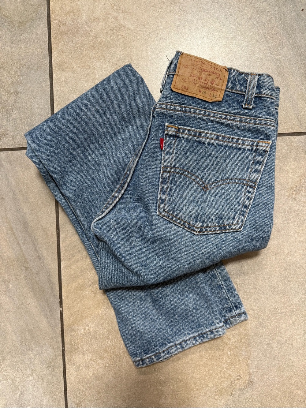 Levi's 505 vintage 1991 Women's Straight Leg Jeans made in USA